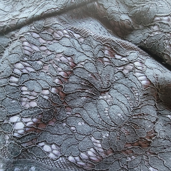 Trac halter top Lace Navy blur Sleeveless Skater Dress 1 XL - Picture 8 of 14